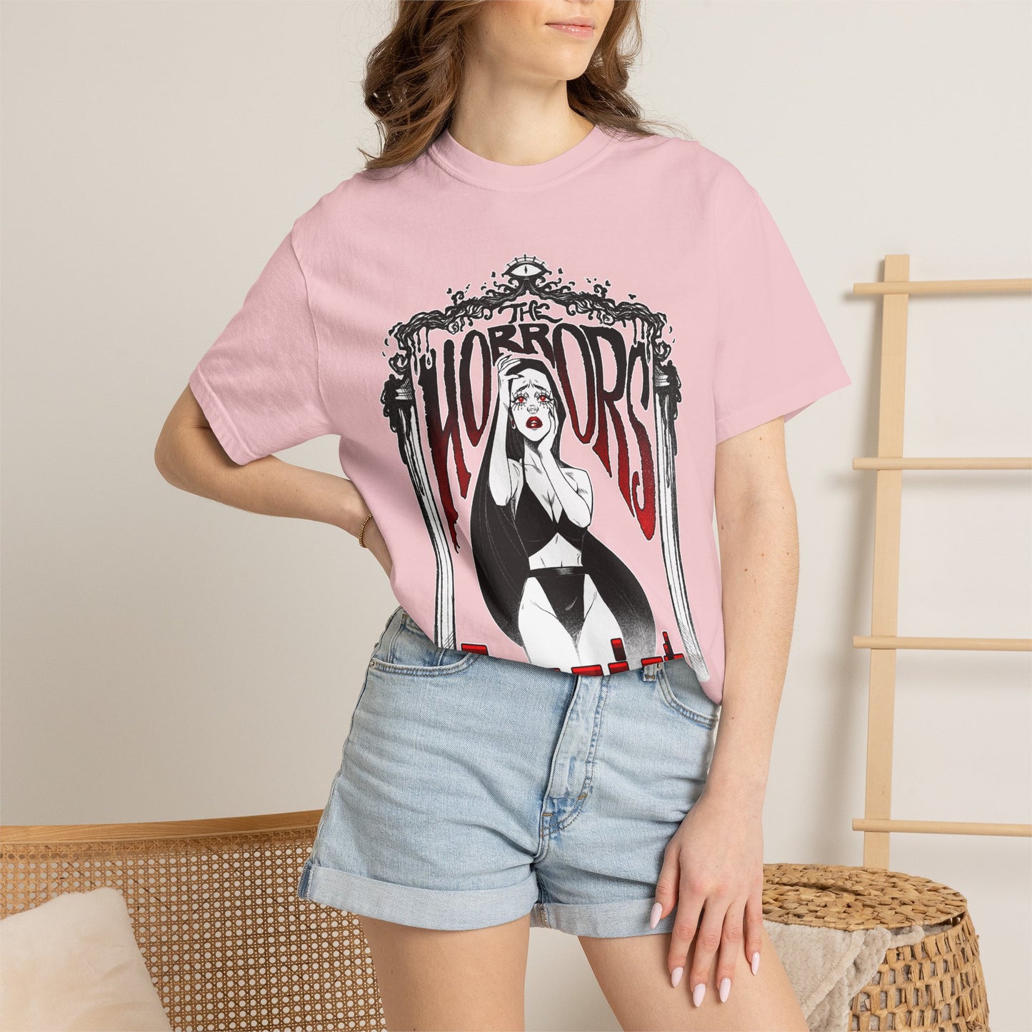 The Horrors Persist || Unisex Garment-Dyed T-shirt