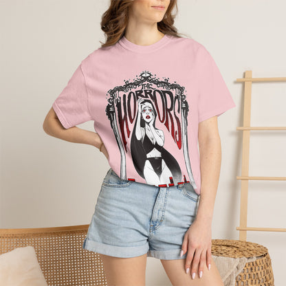 The Horrors Persist || Unisex Garment-Dyed T-shirt