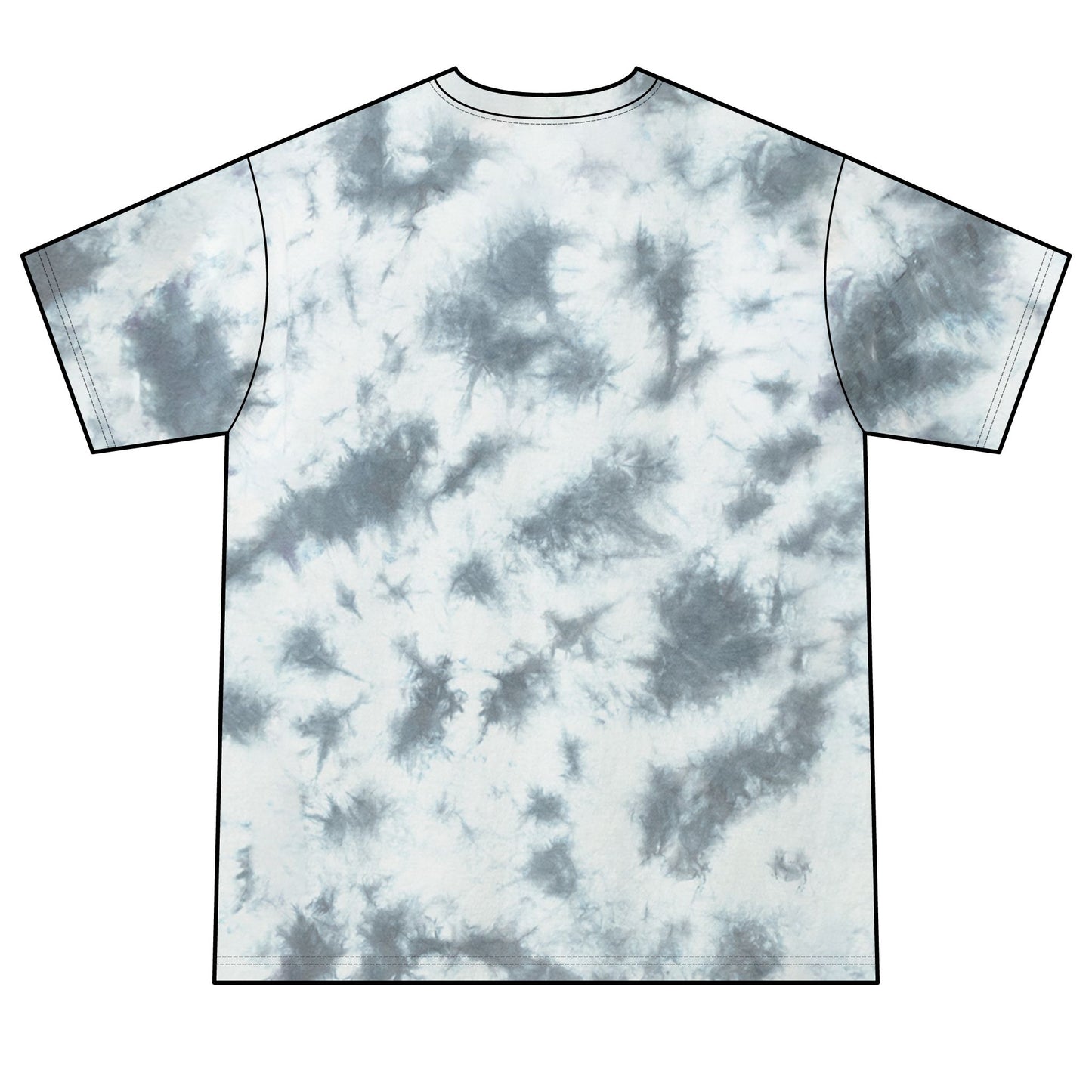 The Horrors Persist || Unisex Crystal Tie-Dye Tee