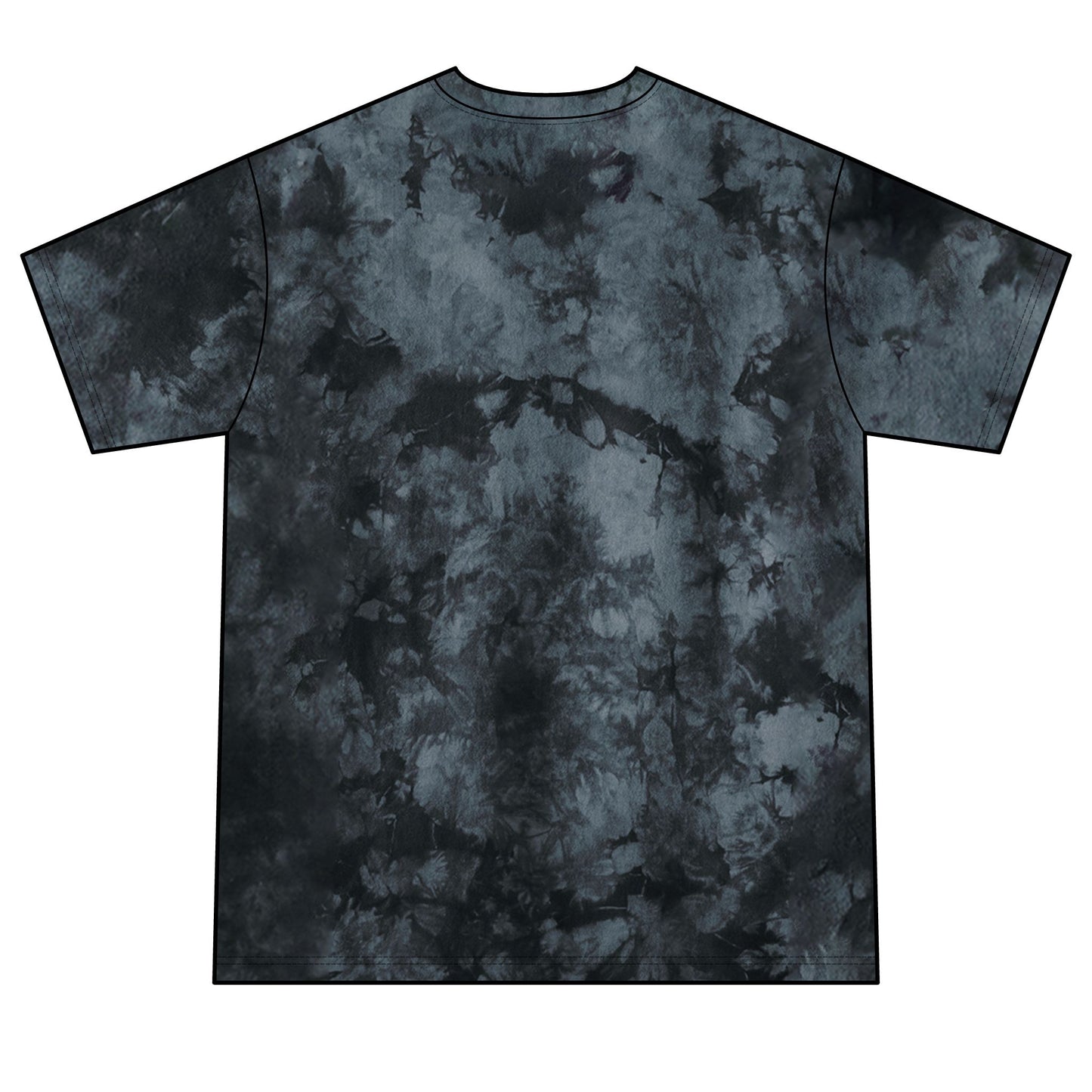 The Horrors Persist || Unisex Crystal Tie-Dye Tee